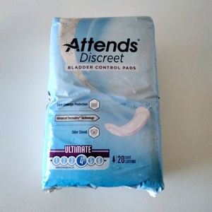 ATTENDS DISCREET BLADDER CONTROL PADS